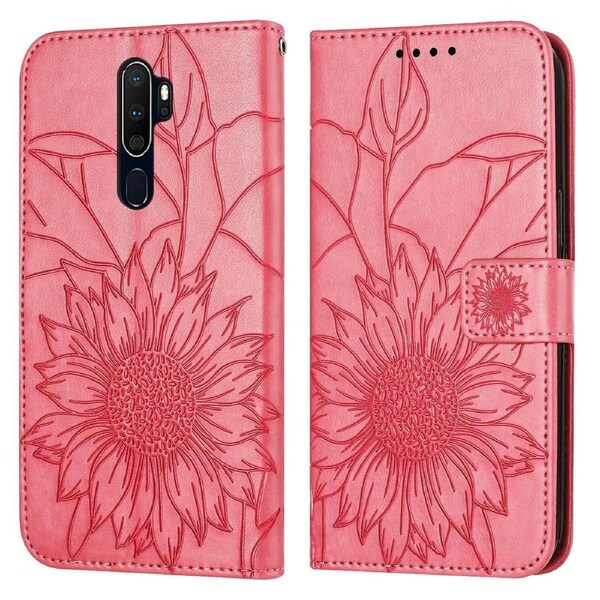 For Oppo A5 2020 /A9 2020 Wallet Case,3 Credit Card Slot ID Card Holder,PU Leather Flip Case