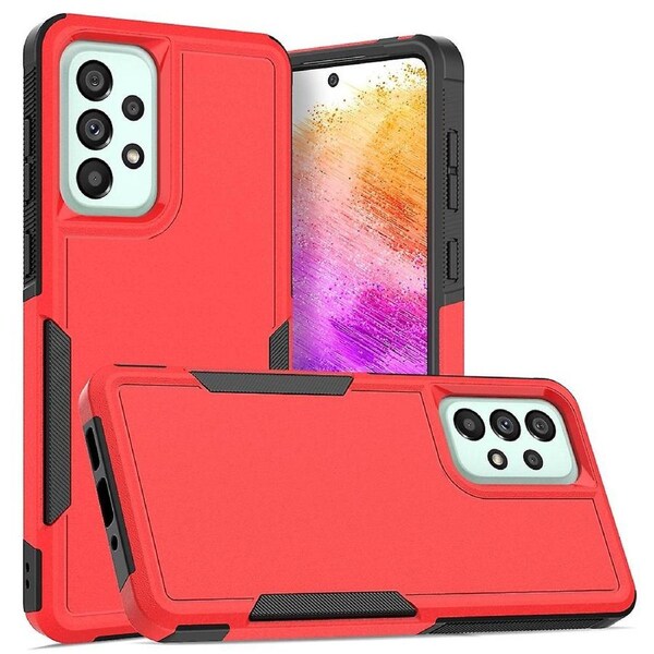 For Samsung Galaxy A73 5G 2 in 1 PC + TPU Phone Case
