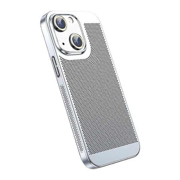 For iPhone 13 Pro Max Ice Sense Heat Dissipation Electroplating PC Phone Case