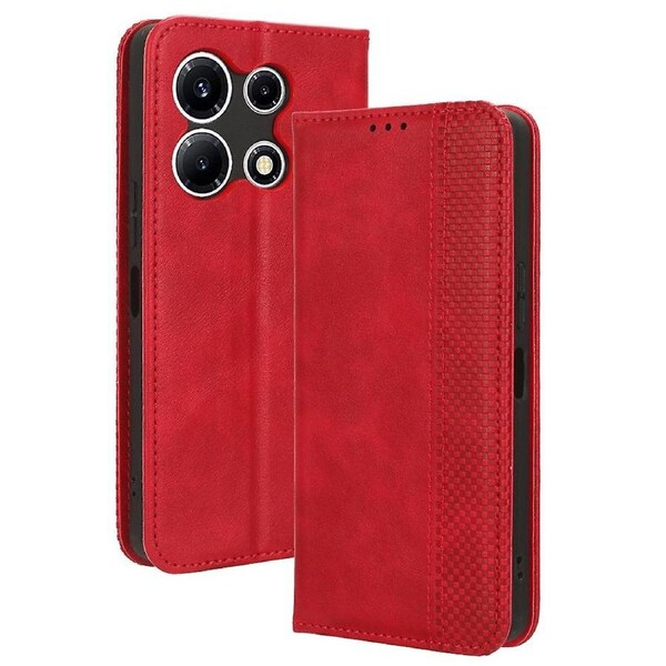 Phone Case for Transsion Infinix Note 30 VIP 5G X6710 Retro PU Leather Stand Wallet Cover