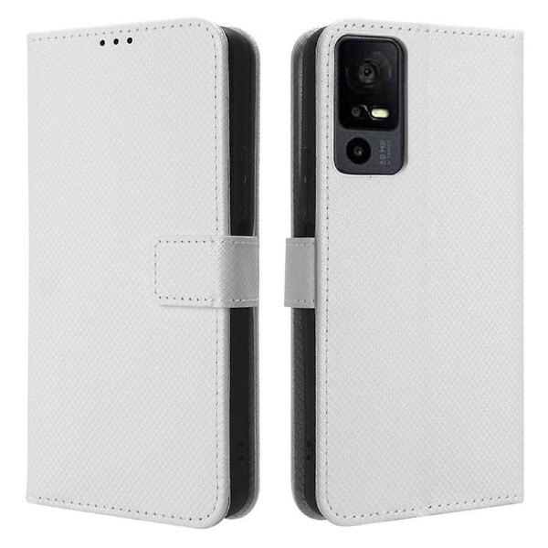 For TCL 40 XE/40 X T601D/NxtPaper 5G Flip Case Diamond Texture Wallet Stand Shockproof Phone Cover