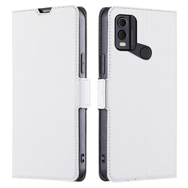 Phone Stand Cover for Nokia C22 Shockproof PU Leather Folio Flip Case Card Holder Shell