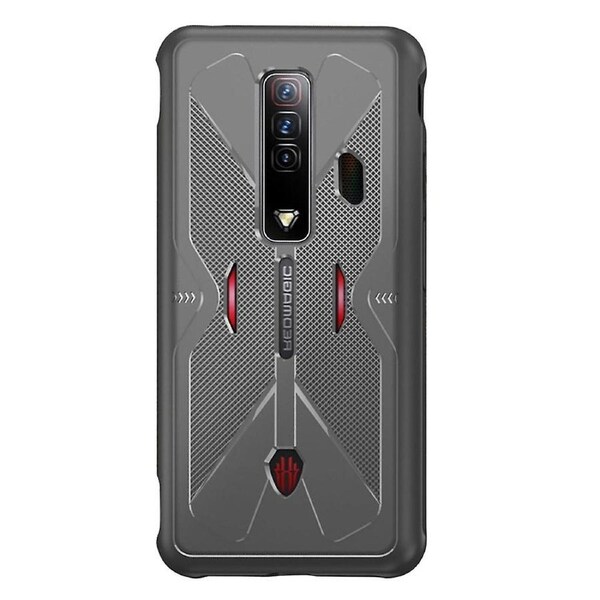 For ZTE nubia Red Magic 7 Anti-skid Anti-drop Soft TPU Case Textured Phone Cover
