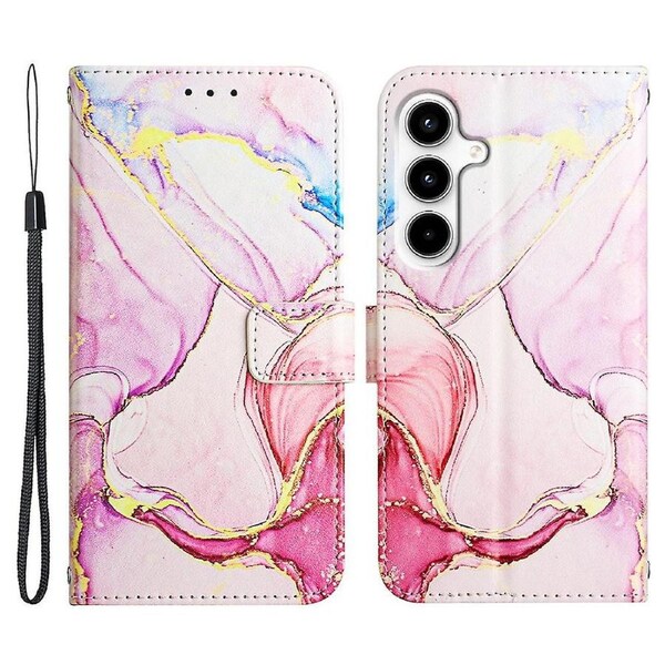 Leather Series-6 For Samsung Galaxy A35 5G Case PU Leather Card Slots Phone Cover