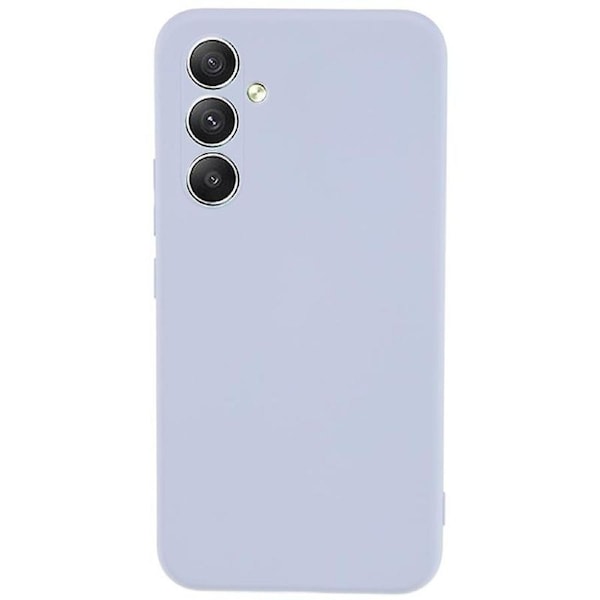 For Samsung Galaxy A34 5G Rubberized TPU Phone Case Soft Fiber Lining Anti-Scratch Cover