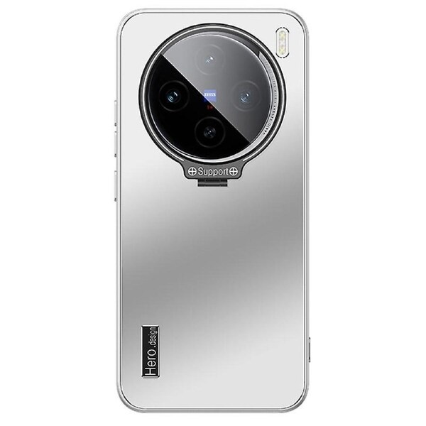 For vivo X100 Pro 5G Mobile Phone Case Anti-Drop TPU+PC Phone Kickstand Cover