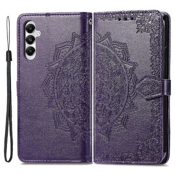 For Samsung Galaxy A05s 4G ic Phone Case Embossed Mandala Pattern Cover
