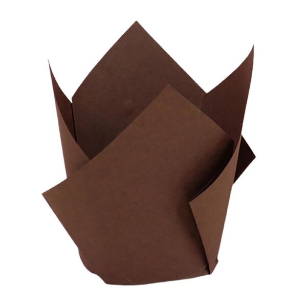 50Pcs Disposable Cake Cups Non-stick Paper Compact Dessert Cupcake Liner for Kitchen 4