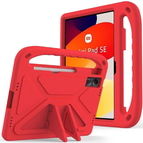 For Xiaomi Redmi Pad Se Case Hand Grip Anti-Drop Eva Tablet Kickstand Cover