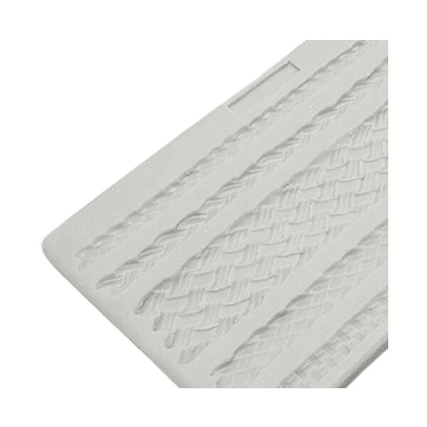 Pastry Mold Food Grade Heat-Resistant Silicone Hemp Rope Style Handmade Cake Chocolate Mold Kitchen Supplies B
