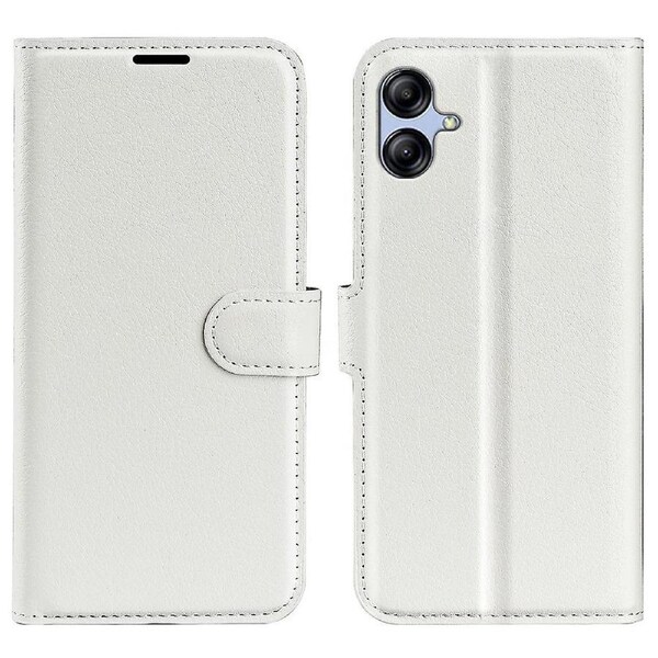Phone Stand Wallet Cover for Samsung Galaxy A04e 4G/F04 4G/M04 4G,Litchi Texture Phone Flip Case