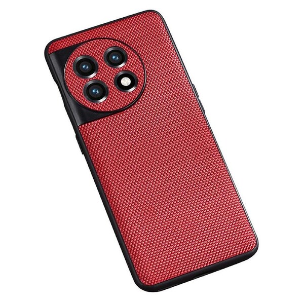 For OnePlus 11 5G Nylon Coated TPU Phone Case Woven Texture Anti-Slip Anti-Scratch Cover