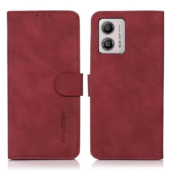 for Motorola Moto G53 5G/G13 4G/G23 4G Textured ic Phone Cover Flip Leather Mobile Phone Case