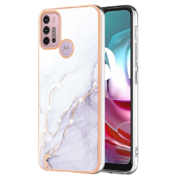 LB3 Series IMD Phone Case for Motorola Moto G30/Moto G20/Moto G10,Design TFingers-free Cover 006
