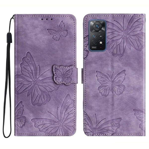 For Xiaomi Redmi Note 11 Pro 4G (Mediatek)/Note 11 Pro 5G (Qualcomm) Case Leather Phone Cover