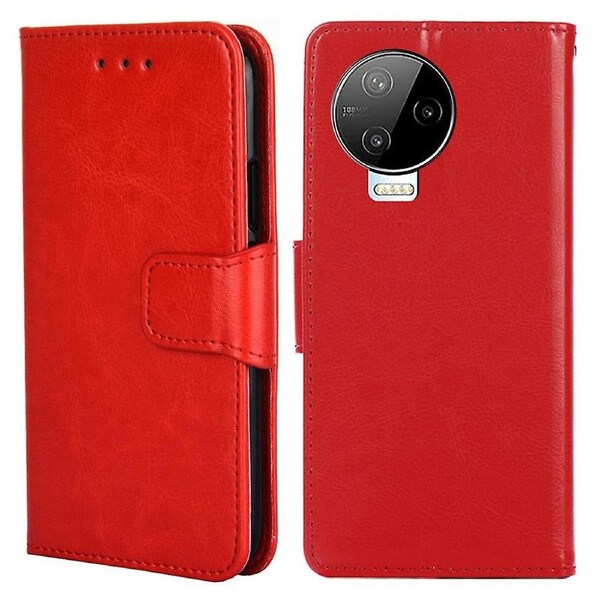 For Infinix Note 12 Pro 4G/Note 12 (2023) 4G Wallet Phone Case Leather Flip Cover with Stand