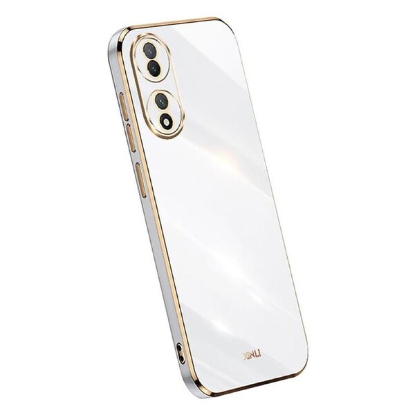 XINLI Cell Phone Cover for vivo Y100 5G,Electroplating Frame Protective Phone TPU Case