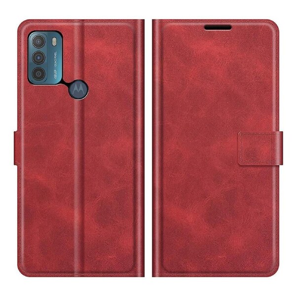 For Motorola Moto G50 ic Clasp Leather Mobile Phone Case Wallet Stand Cover