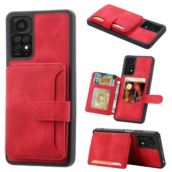 For Xiaomi Redmi Note 11 Pro 4G (MediaTek)/5G (Qualcomm)/Note 12 Pro 4G Phone Case Wallet Cover