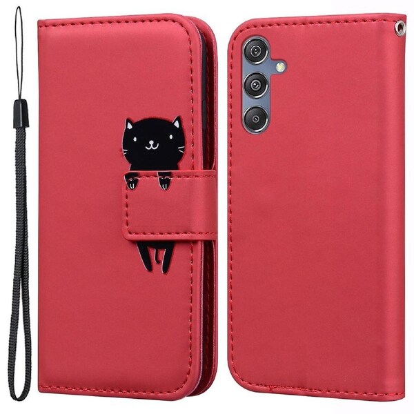 For Samsung Galaxy M34 5G/F34 5G Cartoon Animal Pattern Wallet Leather Cover Cell Phone Cases