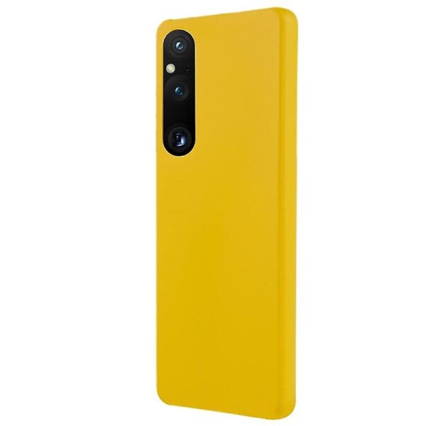 For Sony Xperia 1 V Shockproof Rubberized Plastic Hard Case