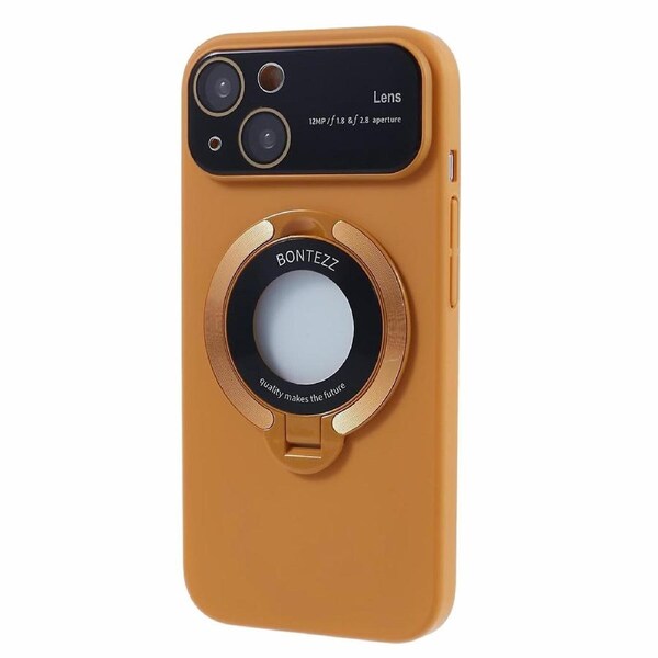 VOERO For iPhone 15 Case Kickstand PC Phone Cover Compatible with MagSafe