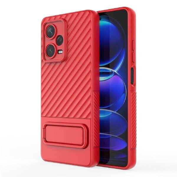 Phone Case for Xiaomi Redmi Note 12 Pro+ 5G,Rugged TPU Kickstand Protective Cover