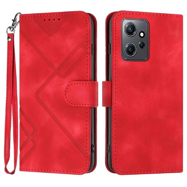 YX0040 For Xiaomi Redmi Note 12 4G Imprinted Pattern Leather Case Cell Phone Stand Wallet Cover