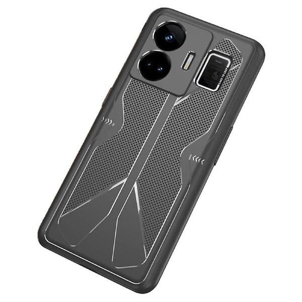 For Realme GT Neo 5 5G/GT3 5G Drop Protection Back Cover Soft TPU Textured Phone Case