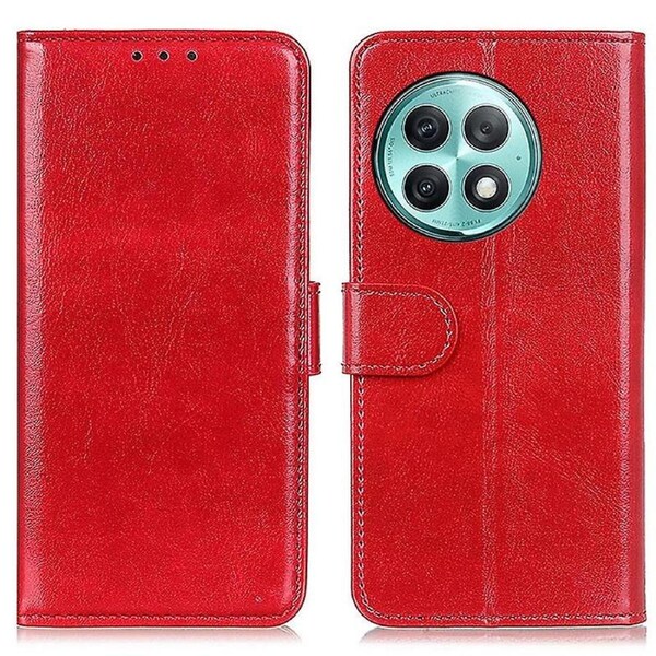 For OnePlus Ace 2 Pro 5G Anti-Scratch PU Leather Phone Case Crazy Horse Texture Wallet Stand Cover