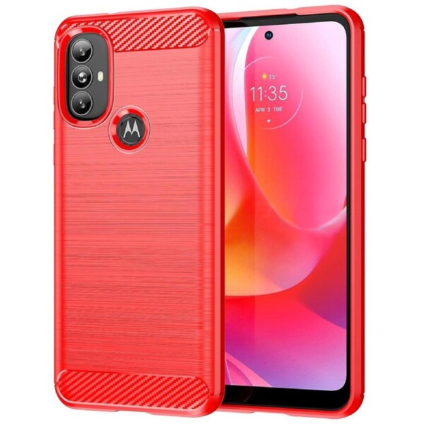 1.8mm Case Brushed Super Flexible Buffering Phone Cover For Motorola Moto G Power (2022)/G Play (202