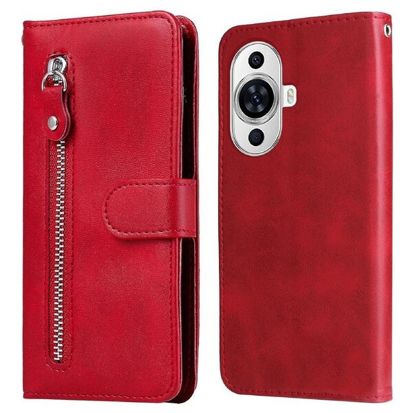 Leather Phone Case for Huawei nova 11 Pro/nova 11 Ultra,Calf Texture Stand Wallet Phone Cover