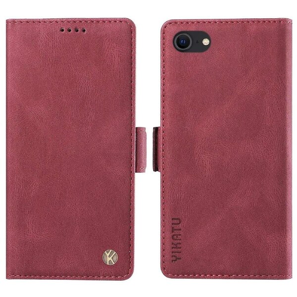 Wallet Case for iPhone 6/6s/7/8/SE (2020)/SE (2022),Skin-touch Stand Protective Phone Cover