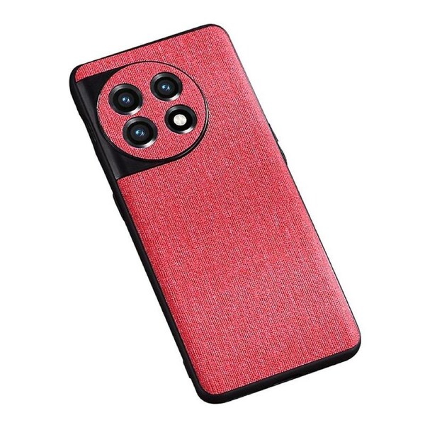 For OnePlus 11 5G Cloth Texture Phone Cover Anti-scratch TPU Protective Case