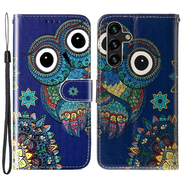 For Samsung Galaxy A05s 4G Phone Case PU Leather Pattern Printed Flip Stand Cover