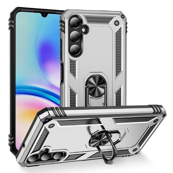 For Samsung Galaxy A05s 4G Case Ring Kickstand Anti-fall TPU+PC Phone Cover