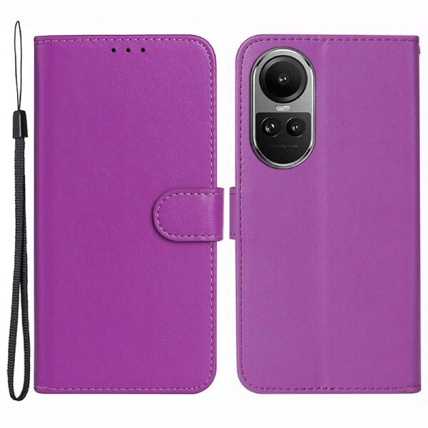 For Oppo Reno10 Pro 5G (Global)/Reno10 5G (Global) Case Drop-proof PU Leather Cellphone Cover