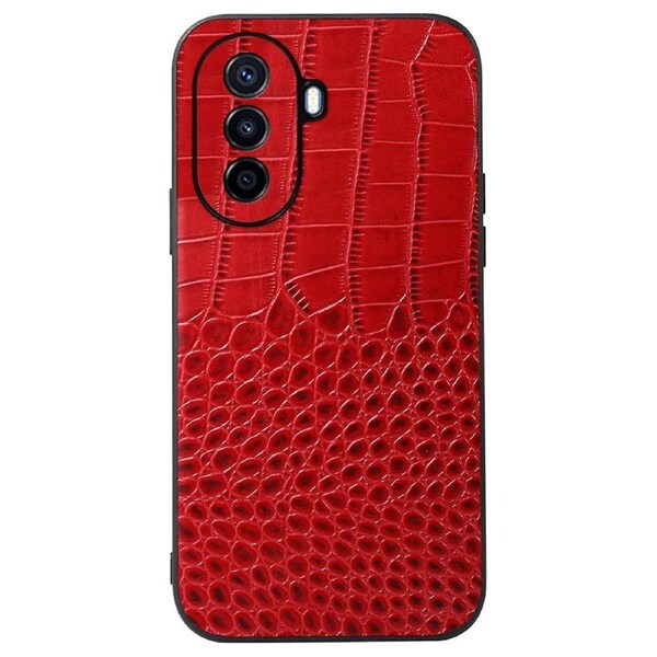 For Huawei Enjoy 50/nova Y70 4G/nova Y70 Plus 4G Crocodile Genuine Cowhide Coating Case TProtection