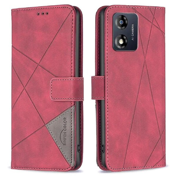 Cell Phone Cover for Motorola Moto E13 4G BF Series-2 05 Leather Phone Case Wallet Stand