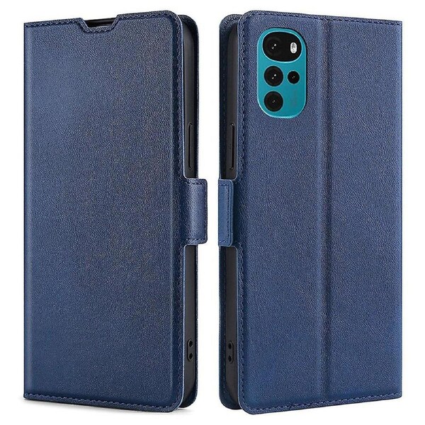 All-round Case for Motorola Moto G22,Ultra-thin Phone Cover Side ic Clasp Case with Card Slot