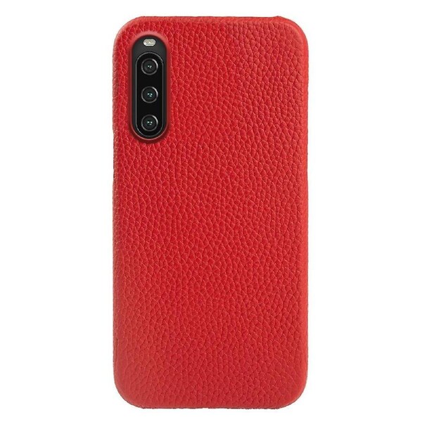 For Sony Xperia 10 III 5G/10 III Lite ic Cell Phone Case Genuine Cow Coated PC Back Cover