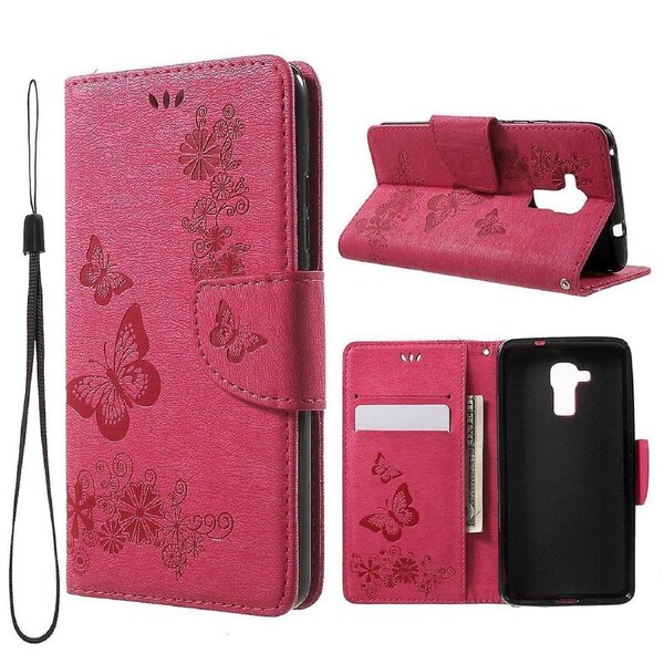 Floral ic Flip Leather Wallet Case for Huawei Honor 5c/GT3