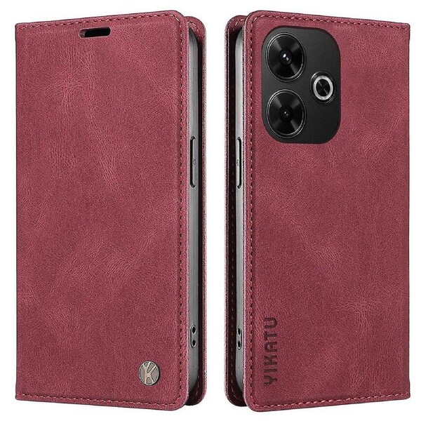 YIKATU Phone Case for Xiaomi Redmi 13 4G Leather Cases