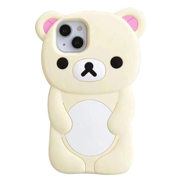 For iPhone 7-13 Series Cartoon Cute Silicone Phone Case-For iPhone 7 or 8