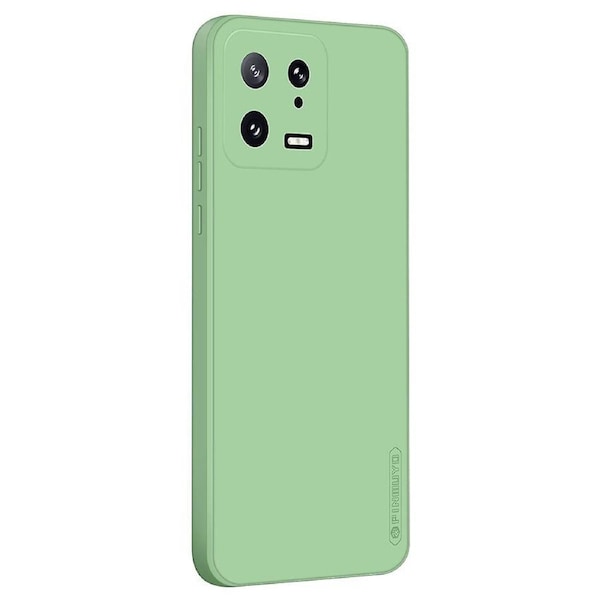 TPU Phone Case for Xiaomi 13 5G Fiber Flocking Lining Precise Cutouts Cover