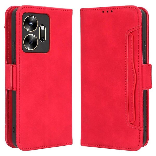 Wallet Phone Case for Transsion Infinix Zero 20 4G X6821 Multiple Card Slots Stand Case Cover