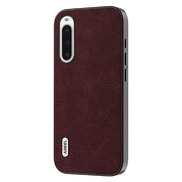 ABEEL For Sony Xperia 10 V Litchi Texture Cover PU Leather+PC+TPU Cell Phone Case