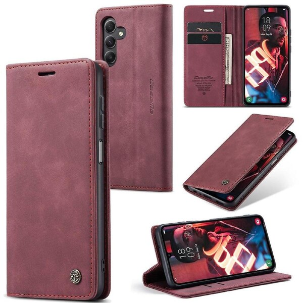 CASEME 013 Series For Samsung Galaxy A15 5G/A15 4G Case Business Style Flip Stand Phone Cover