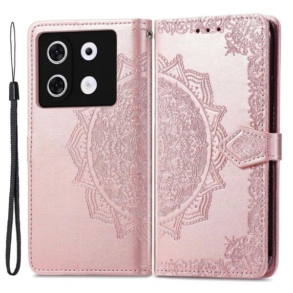 For Transsion Infinix Zero 30 5G Case Embossed Mandala Floral Cell Phone Cover