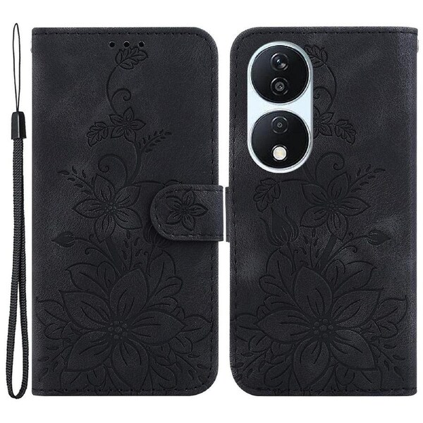 For Honor X7b 4G/ Play 50 Plus 5G Case Imprinted Wallet Phone Cover PU Leather Stand Phone Shell